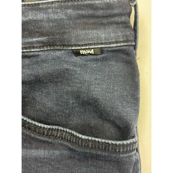 Mavi Jeans Men's Zach Straight Leg Stretch Blue Denim Jeans - Size 38x32 (38x31) - Picture 2 of 8